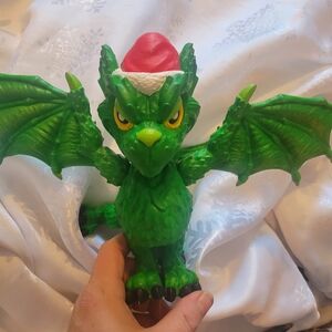 🔮NEW🔮 3d Printed Handpainted Grinch Dragon